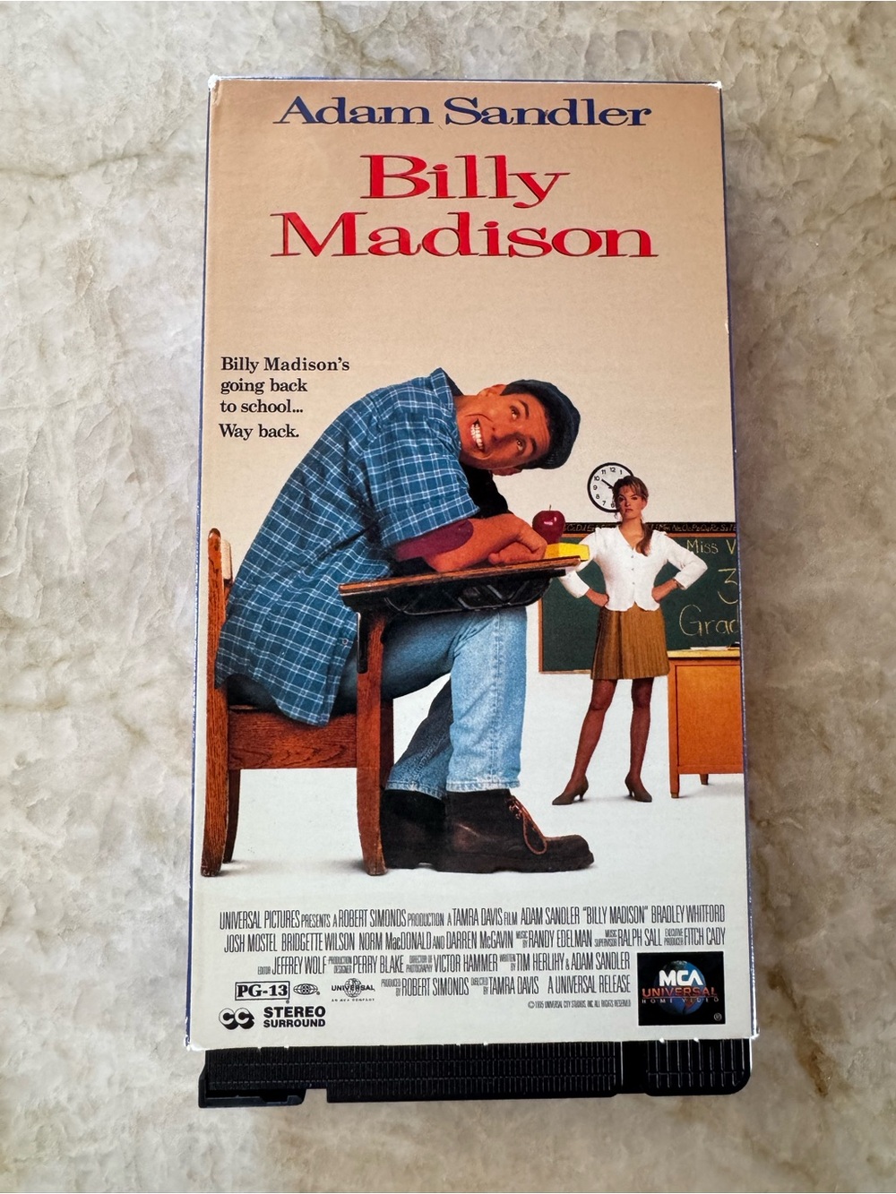 Billy Madison VHS Tape